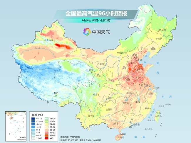 气温弹射起飞！河北、河南、山东部分地区最高气温(🤓)将超过38℃